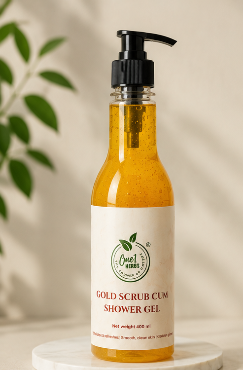 Gold Scrub Cum Shower Gel